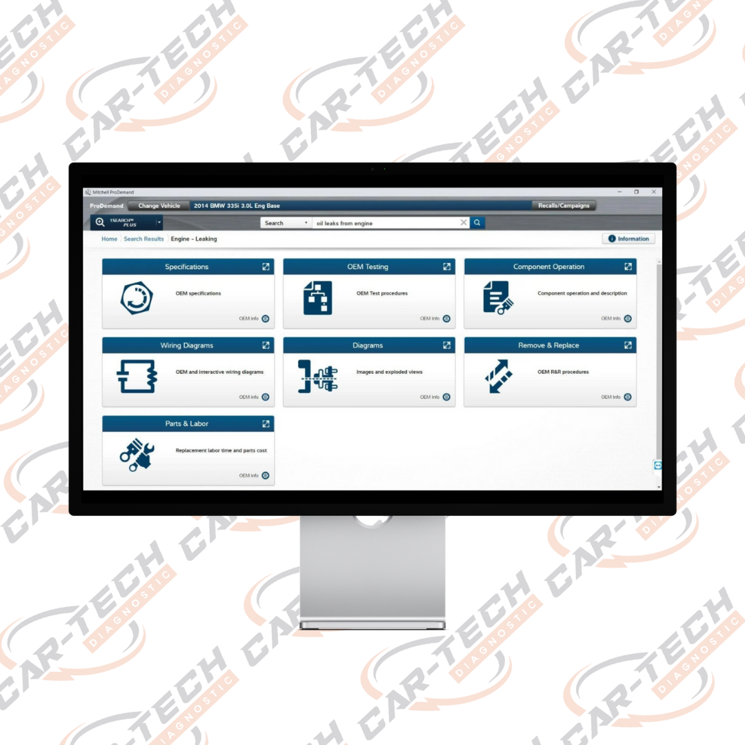 Mitchell ProDemand Online Access - Görsel 2