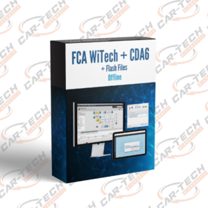 FCA WiTech + CDA6 + Flash Files Offline